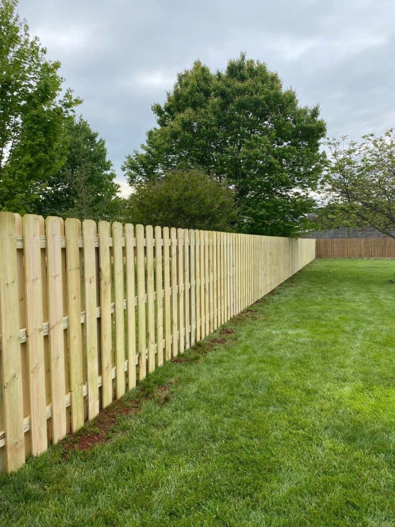 Shadowbox fencing